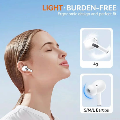 Écouteurs Sans Fil TWS Bluetooth 5.3 Avec ANC HiFi