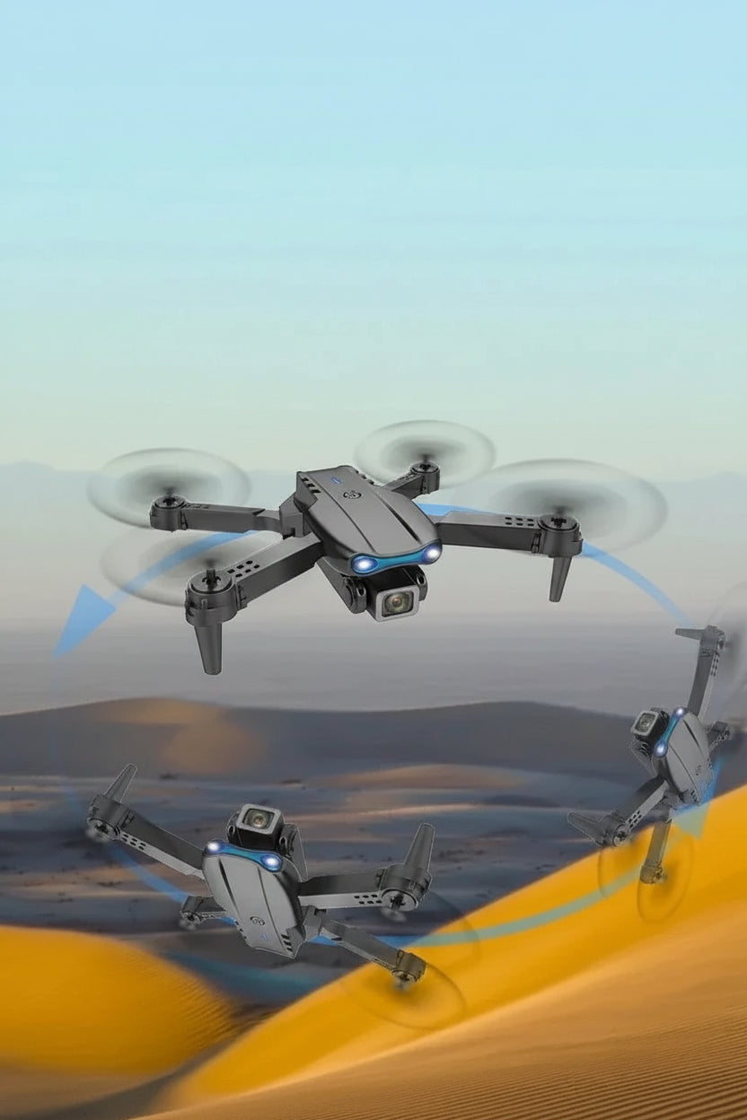 Drone E99 Pro – Double Caméra 4K, WiFi FPV, Pliable, Idéal Débutants