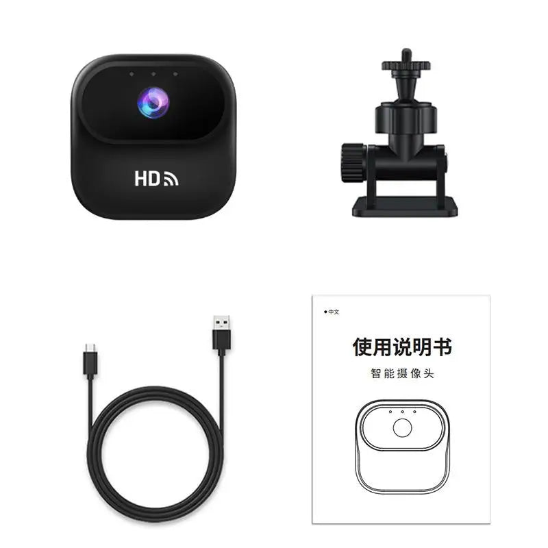 Caméra de Surveillance WiFi Lenovo A8 – 1080P Full HD, Détection de Mouvement