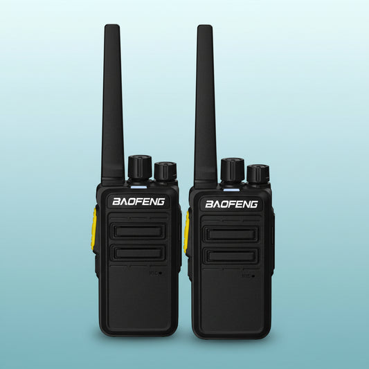 Baofeng BD-V12A – Talkie-Walkie Mini Professionnel | Réduction de Bruit & Charge USB-C