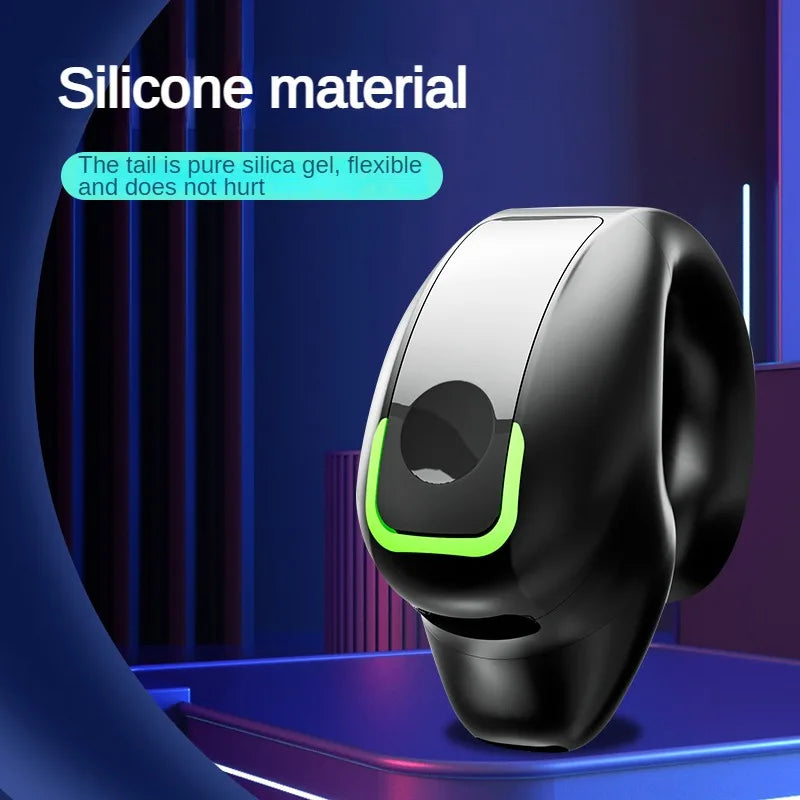 Écouteurs Sans Fil Clip Auriculaire – Bluetooth 5.3 ANC
