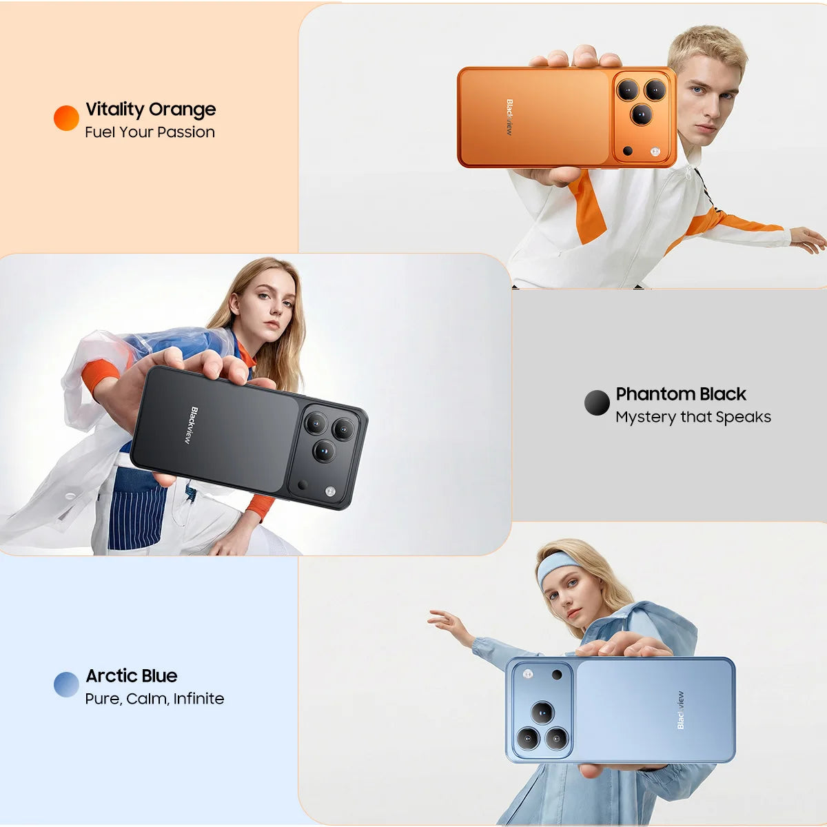 Smartphone Android 16 HD+ NFC