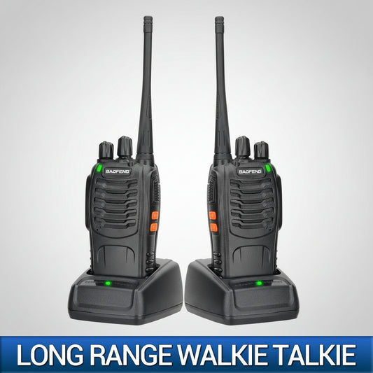 Baofeng BF-888S Pro – Talkie-Walkie UHF Longue Portée | Copie de Fréquence Sans Fil