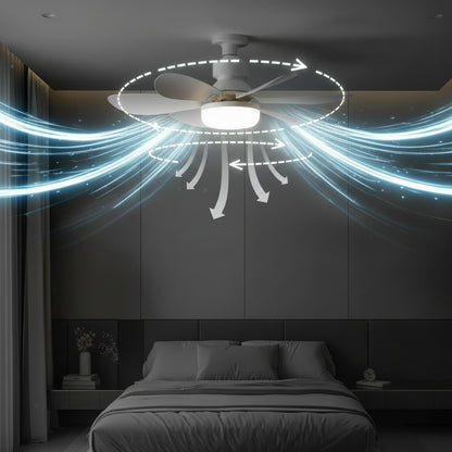 Ventilateur Plafonnier LED Dimmable avec Télécommande