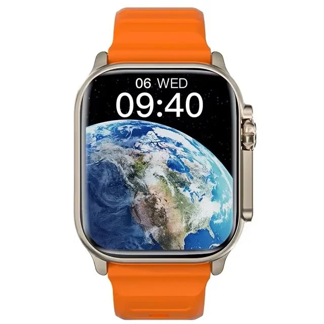 Smartwatch Homme 49mm T800/T900 Ultra 2 – AMOLED, NFC, Bluetooth, Étanche