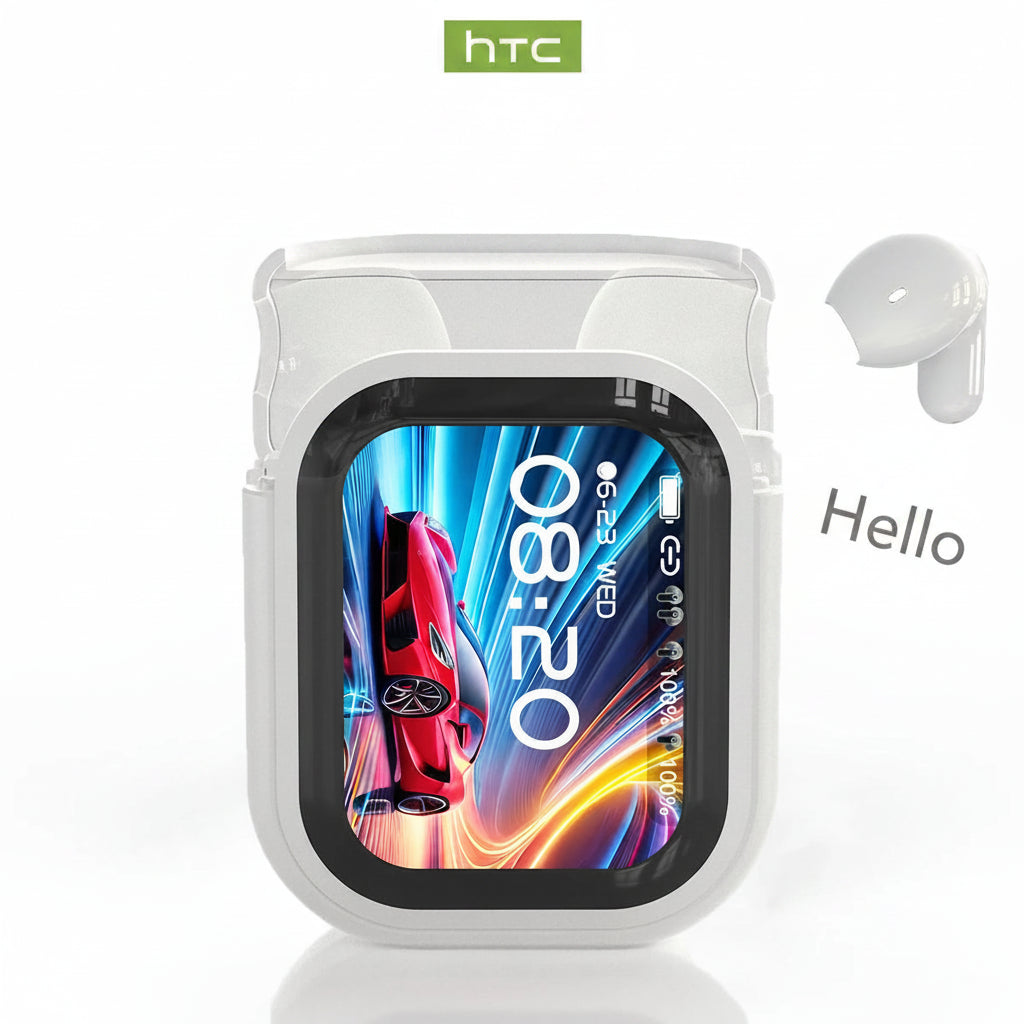 Écouteurs IA HTC NE20 — Traduction en temps réel, Bluetooth 6.0, ANC
