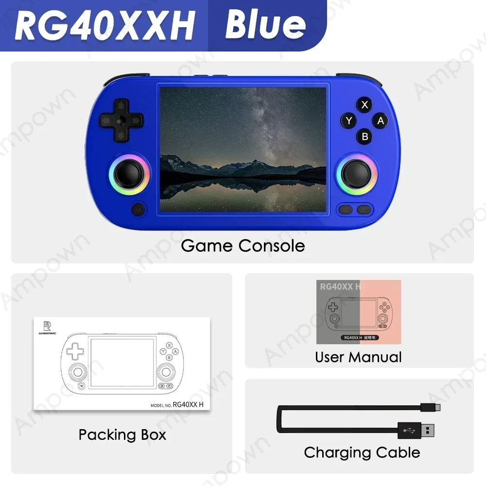 Anbernic RG40XX H – Console de Jeu Portable Rétro