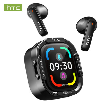 Écouteurs Bluetooth TWS ANC avec Écran HD et IA
