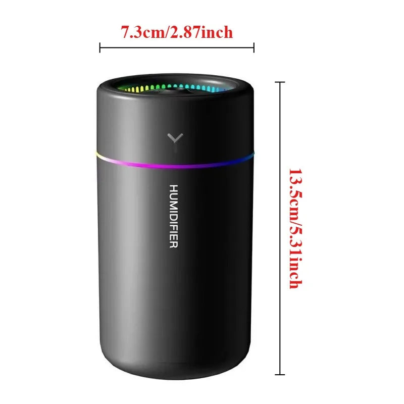 Humidificateur Ultrasonique Searide 280ml – LED Multicolore | Silencieux | Aromathérapie |