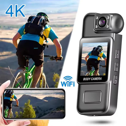 Bodycam Portable RLDV-G119 – 1080P Full HD, WiFi, Vision Nocturne, 8h Autonomie