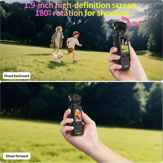 Caméra Sport WiFi EOENKK 1080P – Vélo, Moto, Vlog – Carte 32Go incluse