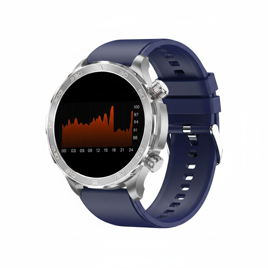 Montre Connectée Homme – Appels Bluetooth, GPS & Suivi Fitness AMOLED