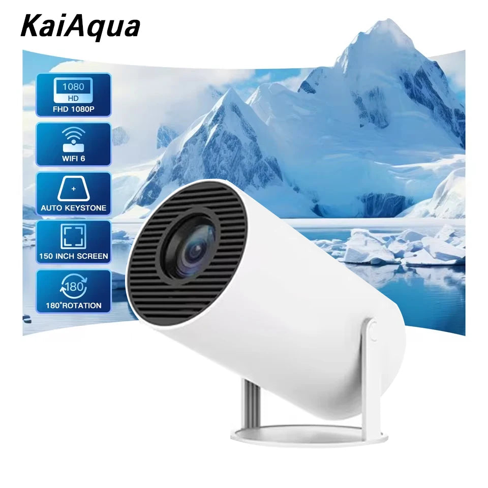 Projecteur Portable 4K HY300 – Android 11 WiFi 6 Bluetooth 5.0