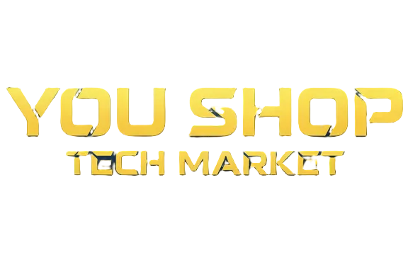 Logo You Shop Tech Market - Texte Grand Sans Icône
